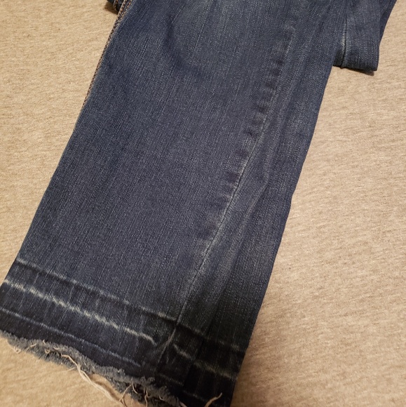 SKINNY RAW HEM JEANS - Picture 3 of 3